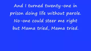 merle haggard mama tried w/ lyrics
