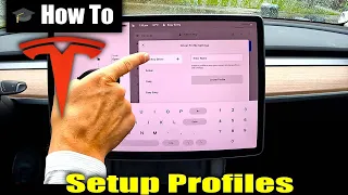 🎓 How To Setup & Edit Profiles | Tesla Model 3 & Y Guide