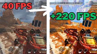 BOOST YOUR FPS 🚀 FIX LAG + LOWER LATENCY - APEX LEGENDS SEASON 17