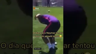 NEYMAR "BATE" PÊNALTI TONTO😂