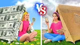 Desafío: ¡Campamento de Verano de $10 vs $1000!