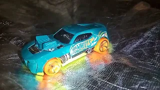 the 2024 Hot Wheels track action 5 pack has some um interesting color cars