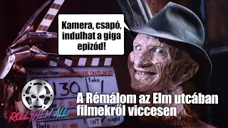 Az összes Rémálom az Elm utcában filmről viccesen - Roll Them All giga epizód 6