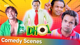 Best Of Rajpal Yadav Comedy Scenes- Superhit Movie Dhol - Tusshar Kapoor -Sharman Joshi -Kunal Khemu