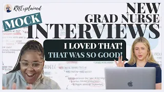 Excellent Feedback for NEW Grad Interview!