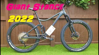 Giant Stance 2022 27.5 Full Suspension Mountain Bike