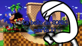 La Beta de Sonic 2 (Genesis) (Parte 1/?)