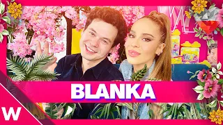 🇵🇱 Blanka "Solo" INTERVIEW after Eurovision 2023 first rehearsal