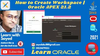 How to Create Workspace | Oracle APEX 21.2