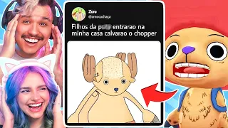 O CHOPPER invadiu nossos memes! | Desafio da Semana 20