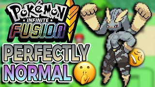 Nothing to see here! Perfectly normal run of Pokemon Infinite Fusion (Fan Game)