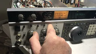 Ten Tec Paragon 2 very distorted SSB audio Demo