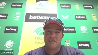 Mark Boucher's reaction to the Proteas series wins against India