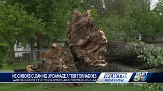 South Lebanon neighbors cleaning up after tornadoes tore through Warren County