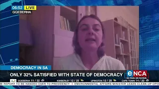Democracy in SA | Only 34% satisfied with state of democracy