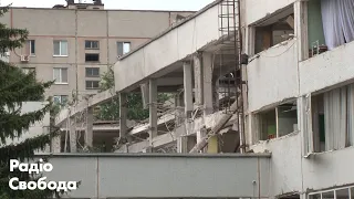 Дві ракети по Харкову: зруйновано будинок та школу