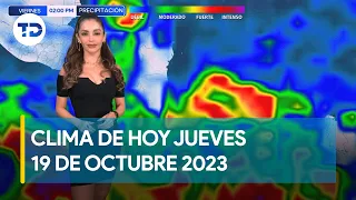 Pronóstico del tiempo para Costa Rica 19 de octubre de 2023, con Emily Quiñones