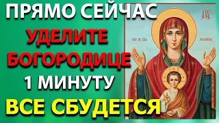 ПРОСТО СКАЖИ БОГОРОДИЦЕ СЕГОДНЯ И КОНЕЦ ВСЕМ ПРОБЛЕМАМ! Молитва Богородице. Православие