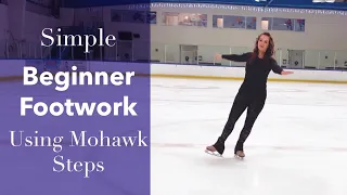 Beginner Footwork Sequences using Mohawk Steps - Figure Skating Tutorial