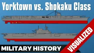Shokaku vs Yorktown Class Carriers - USS Enterprise & HIJMS Zuikaku