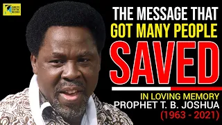 TRIBUTE TO TB JOSHUA | THE WHOLE WORLD IS MOURNING TODAY BECAUSE OF YOUR SUDDEN DEPARTURE