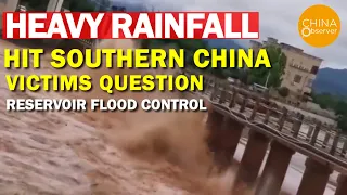 Heavy Rainfall Hit Southern China