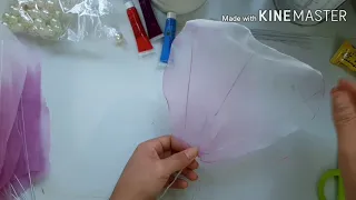 Cách làm hoa vải voan/ Mio Handmade
