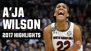 A'ja Wilson highlights: 2017 NCAA tournament top plays