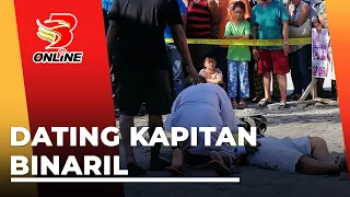 Dating Kapitan na balak tumakbo sa eleksyon, binaril