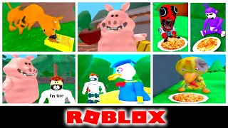 Roblox Survive Hungry Shaun, Hungry Scoob, Hungry Friends, Hungry Mouse, Hungry Poppy, Hungry Tubbie