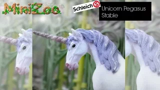 Unicorn Pegasus Stable by Schleich Bayala Unboxing