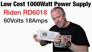 Low Cost 1000Watt Bench Power Supply   RD6018