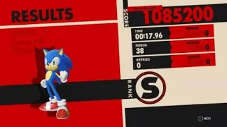 Sonic Forces Extra 1 Flying Pod Modern Speedrun 00:17:96