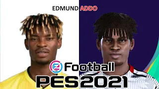 EDMUND ADDO | PES 2019/2020/2021 | FACE BUILD & STATS