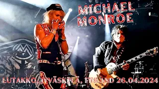 ☆ Michael Monroe - Shakedown @ Lutakko, Jyväskylä, Finland 26.04.2024 ☆