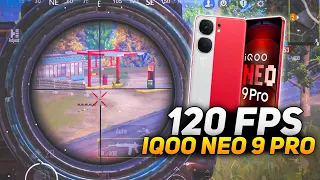 FINALLY🔥120 FPS IN IQOO NEO 9 PRO l 120 FPS IN PUBG BGMI l 120 FPS GAMEPLAY IQOO NEO 9 PRO🥴🔥