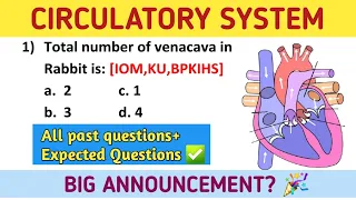 Circulatory System - Everything you need to know before IOM, KU, BPKIHS ENTRANCE!🤯😍