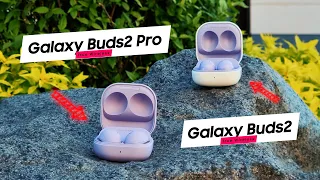 Samsung Galaxy Buds2 Pro vs Galaxy Buds2 | Стоит доплатить?