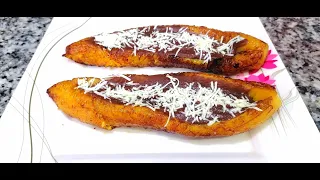 CANOAS DE PLÁTANO SALVADOREÑAS!!// rellenas de frijol ¡fácil y deliciosas!