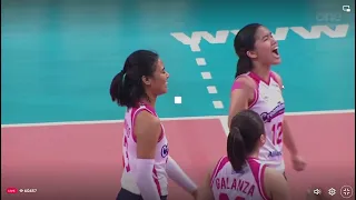 CREAMLINE WINS GAME 2 OF PVL 2023 FINALS!!!! JIA DE GUZMAN MVP! #pvl2023 #creamlinecoolsmashers