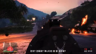 GTA5 PC (Grand Theft Auto 5 PC) 미션73 - 난동 : 군인