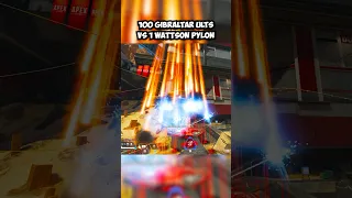 100 Gibraltar Ultimates vs 1 Wattson Pylon