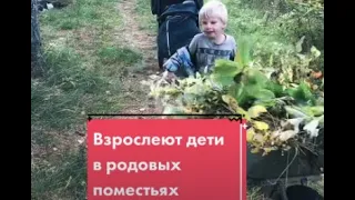 ⌛🏡⚒ Взрослеют дети в родовых поместьях