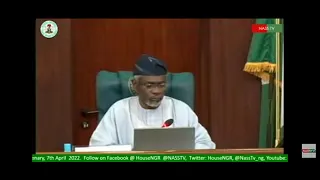 LAWSAN Senate at the House of Representatives, @NationalAssemblyNigeriaTV