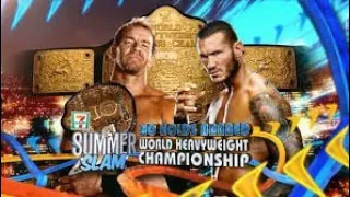WWE Classic: Christian VS Randy Orton - World Heavyweight Title - No Holds Barred - Summerslam 2011