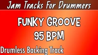 Funky Groove Drumless Backing Track 95 bpm