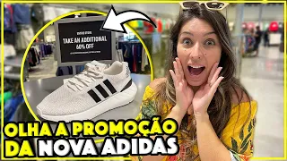 NOVA ADIDAS DE ORLANDO ABRIU COM MEGA PROMOÇÃO NO OUTLET MARKETPLACE