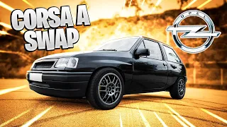 OPEL CORSA A SWAP 1.7D COM 202 CV *AÇO DA VELHA GUARDA* | AllSpeedDrive