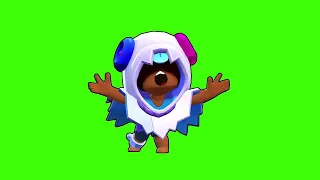 GHOST LEON WINNING ANIMATION GREEN SCREEN BRAWL STARS