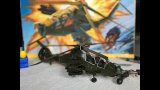 Building a helicopter ' RAH-66 Comanche stealth helicopter ' (Italeri Model Kit)